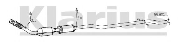 KLARIUS 322857 Катализатор 