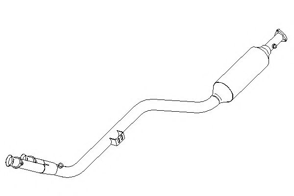 KLARIUS 322820 Катализатор для MERCEDES-BENZ SLK (Мэрcэдэс-бэнз Слк)