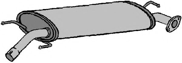 KLARIUS 231404 Средний глушитель выхлопных газов для TOYOTA RAV 4 III (Тойота/тоета Рав 4 3) KLARIUS 231404 Средний глушитель выхлопных газов для TOYOTA RAV 4 III (Тойота/тоета Рав 4 3)