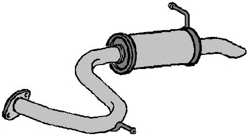 KLARIUS TY743V Глушитель выхлопных газов конечный для TOYOTA RAV 4 III (Тойота/тоета Рав 4 3) KLARIUS TY743V Глушитель выхлопных газов конечный для TOYOTA RAV 4 III (Тойота/тоета Рав 4 3)