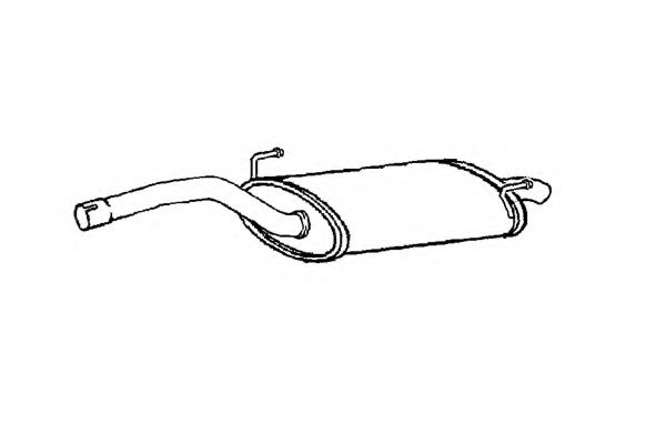 KLARIUS 231064 Глушитель выхлопных газов конечный для CITROëN (Cитроëн) KLARIUS 231064 Глушитель выхлопных газов конечный для CITROëN (Cитроëн)