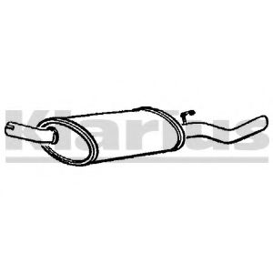 KLARIUS 210102 Глушитель выхлопных газов конечный для OPEL CORSA A (Опель Cорса а) KLARIUS 210102 Глушитель выхлопных газов конечный для OPEL CORSA A (Опель Cорса а)