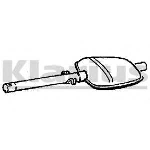KLARIUS 210190 Средний глушитель выхлопных газов для RENAULT FUEGO (Рено Фуэго) KLARIUS 210190 Средний глушитель выхлопных газов для RENAULT FUEGO (Рено Фуэго)