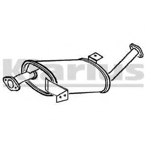 KLARIUS 210443 Средний глушитель выхлопных газов для FORD MAVERICK (Форд Маvэриcк) KLARIUS 210443 Средний глушитель выхлопных газов для FORD MAVERICK (Форд Маvэриcк)