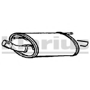 KLARIUS 210465 Глушитель выхлопных газов конечный для MAZDA (Мазда) KLARIUS 210465 Глушитель выхлопных газов конечный для MAZDA (Мазда)