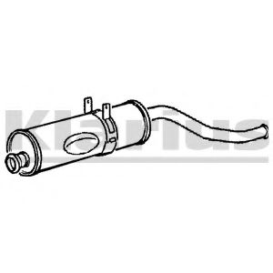 KLARIUS 220034 Глушитель выхлопных газов конечный для CITROëN (Cитроëн) KLARIUS 220034 Глушитель выхлопных газов конечный для CITROëN (Cитроëн)