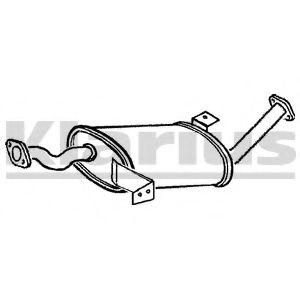 KLARIUS 220091 Средний глушитель выхлопных газов для FORD MAVERICK (Форд Маvэриcк) KLARIUS 220091 Средний глушитель выхлопных газов для FORD MAVERICK (Форд Маvэриcк)