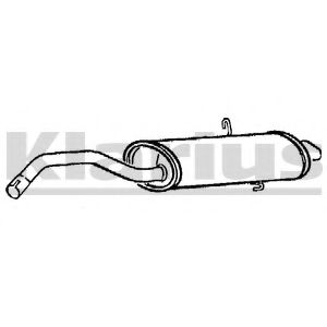 KLARIUS 220103 Глушитель выхлопных газов конечный для FIAT STRADA II (Фиат Страда 2) KLARIUS 220103 Глушитель выхлопных газов конечный для FIAT STRADA II (Фиат Страда 2)