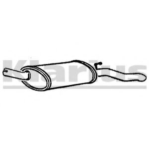 KLARIUS 220111 Глушитель выхлопных газов конечный для OPEL CORSA A (Опель Cорса а) KLARIUS 220111 Глушитель выхлопных газов конечный для OPEL CORSA A (Опель Cорса а)