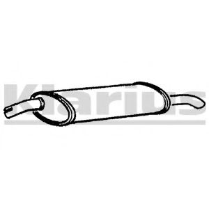 KLARIUS 220113 Глушитель выхлопных газов конечный для OPEL (Опель)
