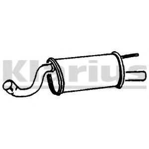 KLARIUS 220135 Глушитель выхлопных газов конечный для DAIMLER (Даймлер) KLARIUS 220135 Глушитель выхлопных газов конечный для DAIMLER (Даймлер)