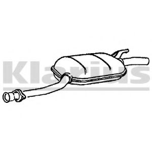 KLARIUS 220157 Средний глушитель выхлопных газов для MERCEDESBENZ (Мерседес бенц) KLARIUS 220157 Средний глушитель выхлопных газов для MERCEDESBENZ (Мерседес бенц)