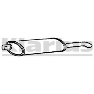KLARIUS 220254 Глушитель выхлопных газов конечный для DAIHATSU CHARADE III (Дайхатсу Чарадэ 3) KLARIUS 220254 Глушитель выхлопных газов конечный для DAIHATSU CHARADE III (Дайхатсу Чарадэ 3)