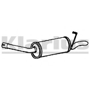 KLARIUS 220322 Глушитель выхлопных газов конечный для FORD SCORPIO I (Форд Скорпио 1) KLARIUS 220322 Глушитель выхлопных газов конечный для FORD SCORPIO I (Форд Скорпио 1)