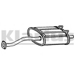 KLARIUS 220509 Глушитель выхлопных газов конечный для HONDA CIVIC VI (Хонда Цивик 6) KLARIUS 220509 Глушитель выхлопных газов конечный для HONDA CIVIC VI (Хонда Цивик 6)