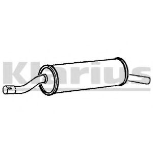 KLARIUS 230059 Глушитель выхлопных газов конечный для BMW (Бмв) KLARIUS 230059 Глушитель выхлопных газов конечный для BMW (Бмв)