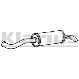 KLARIUS 230085 Глушитель выхлопных газов конечный для CITROëN (Cитроëн) KLARIUS 230085 Глушитель выхлопных газов конечный для CITROëN (Cитроëн)