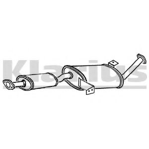 KLARIUS 230148 Средний глушитель выхлопных газов для NISSAN TERRANO II (Ниссан Террано 2) KLARIUS 230148 Средний глушитель выхлопных газов для NISSAN TERRANO II (Ниссан Террано 2)