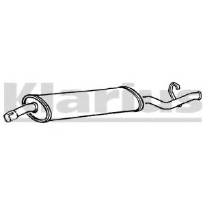 KLARIUS 230168 Глушитель выхлопных газов конечный для FIAT TEMPRA (Фиат Тэмпра) KLARIUS 230168 Глушитель выхлопных газов конечный для FIAT TEMPRA (Фиат Тэмпра)