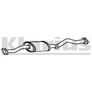 KLARIUS 230201 Средний глушитель выхлопных газов для MAZDA 626 II (Мазда 626 2) KLARIUS 230201 Средний глушитель выхлопных газов для MAZDA 626 II (Мазда 626 2)
