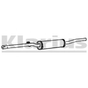 KLARIUS 230297 Средний глушитель выхлопных газов для VOLKSWAGEN JETTA (Фольксваген Жэтта) KLARIUS 230297 Средний глушитель выхлопных газов для VOLKSWAGEN JETTA (Фольксваген Жэтта)