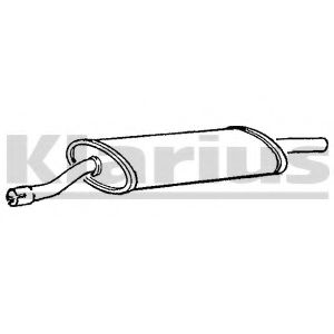 KLARIUS 230370 Средний глушитель выхлопных газов для CITROëN (Cитроëн) KLARIUS 230370 Средний глушитель выхлопных газов для CITROëN (Cитроëн)