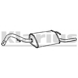 KLARIUS 230520 Глушитель выхлопных газов конечный для FORD (Форд) KLARIUS 230520 Глушитель выхлопных газов конечный для FORD (Форд)