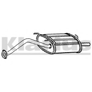 KLARIUS 230538 Глушитель выхлопных газов конечный для HONDA CIVIC VI (Хонда Цивик 6) KLARIUS 230538 Глушитель выхлопных газов конечный для HONDA CIVIC VI (Хонда Цивик 6)