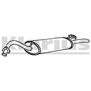 KLARIUS 240030 Глушитель выхлопных газов конечный для AUDI 100 (Ауди 100) KLARIUS 240030 Глушитель выхлопных газов конечный для AUDI 100 (Ауди 100)
