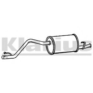 KLARIUS 240120 Глушитель выхлопных газов конечный для FIAT PANDA (Фиат Панда) KLARIUS 240120 Глушитель выхлопных газов конечный для FIAT PANDA (Фиат Панда)