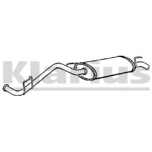 KLARIUS 240212 Глушитель выхлопных газов конечный для RENAULT CLIO I (Рено Cлио и) KLARIUS 240212 Глушитель выхлопных газов конечный для RENAULT CLIO I (Рено Cлио и)