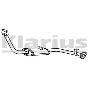 KLARIUS 240247 Предглушитель выхлопных газов для SUZUKI JIMNY (Сузуки Жимнъ) KLARIUS 240247 Предглушитель выхлопных газов для SUZUKI JIMNY (Сузуки Жимнъ)