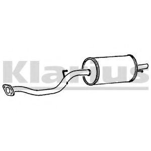 KLARIUS 240340 Глушитель выхлопных газов конечный для SUBARU LEGACY I (Субару Легаси 1) KLARIUS 240340 Глушитель выхлопных газов конечный для SUBARU LEGACY I (Субару Легаси 1)