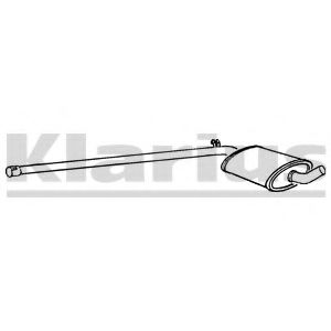 KLARIUS 240402 Средний глушитель выхлопных газов для SEAT TOLEDO (Сеат Толэдо) KLARIUS 240402 Средний глушитель выхлопных газов для SEAT TOLEDO (Сеат Толэдо)