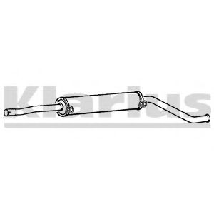 KLARIUS 240453 Средний глушитель выхлопных газов для LADA SABLE (Лада Саблэ) KLARIUS 240453 Средний глушитель выхлопных газов для LADA SABLE (Лада Саблэ)