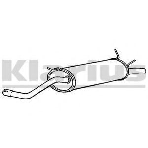 KLARIUS 240525 Глушитель выхлопных газов конечный 