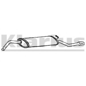 KLARIUS 240533 Глушитель выхлопных газов конечный для SKODA FELICIA II (Шкода Фелиция 2) KLARIUS 240533 Глушитель выхлопных газов конечный для SKODA FELICIA II (Шкода Фелиция 2)