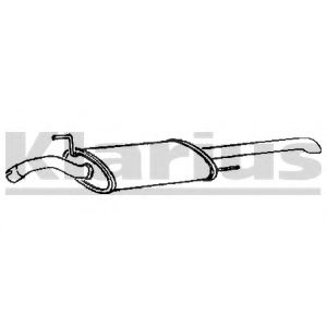 KLARIUS 240543 Глушитель выхлопных газов конечный 