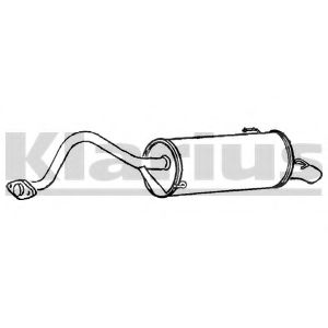 KLARIUS 240593 Глушитель выхлопных газов конечный 