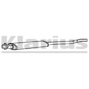KLARIUS 250039 Средний глушитель выхлопных газов для BMW (Бмв) KLARIUS 250039 Средний глушитель выхлопных газов для BMW (Бмв)