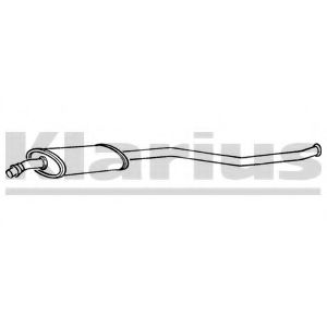 KLARIUS 250057 Средний глушитель выхлопных газов для CITROëN (Cитроëн) KLARIUS 250057 Средний глушитель выхлопных газов для CITROëN (Cитроëн)
