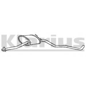 KLARIUS 250121 Средний глушитель выхлопных газов для OPEL (Опель) KLARIUS 250121 Средний глушитель выхлопных газов для OPEL (Опель)