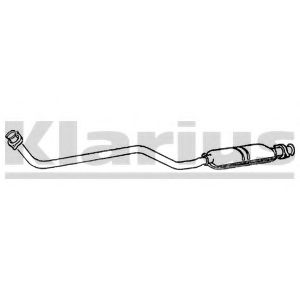 KLARIUS 250174 Предглушитель выхлопных газов для MERCEDESBENZ (Мерседес бенц)