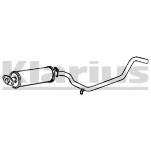 KLARIUS 250240 Средний глушитель выхлопных газов для OPEL KADETT E COMBO (Опель Кадэтт э комбо) KLARIUS 250240 Средний глушитель выхлопных газов для OPEL KADETT E COMBO (Опель Кадэтт э комбо)