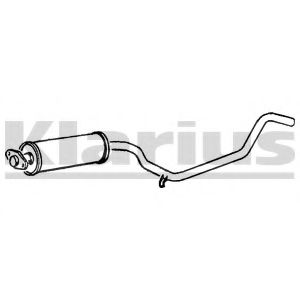 KLARIUS 250348 Средний глушитель выхлопных газов для OPEL KADETT E COMBO (Опель Кадэтт э комбо) KLARIUS 250348 Средний глушитель выхлопных газов для OPEL KADETT E COMBO (Опель Кадэтт э комбо)