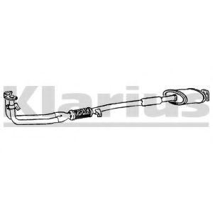 KLARIUS 260070 Предглушитель выхлопных газов для MITSUBISHI LANCER III (Митсубиши/митсубиси Ланcэр 3) KLARIUS 260070 Предглушитель выхлопных газов для MITSUBISHI LANCER III (Митсубиши/митсубиси Ланcэр 3)