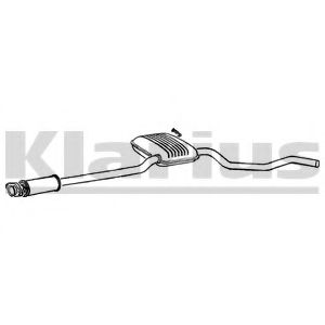 KLARIUS 260175 Средний глушитель выхлопных газов для FORD SCORPIO I (Форд Скорпио 1) KLARIUS 260175 Средний глушитель выхлопных газов для FORD SCORPIO I (Форд Скорпио 1)