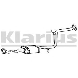 KLARIUS 260238 Средний глушитель выхлопных газов для MAZDA (Мазда) KLARIUS 260238 Средний глушитель выхлопных газов для MAZDA (Мазда)