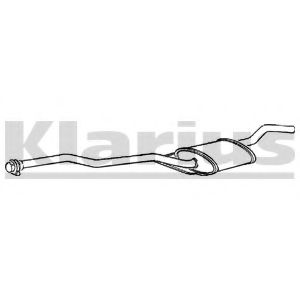 KLARIUS 260241 Средний глушитель выхлопных газов для MERCEDESBENZ (Мерседес бенц) KLARIUS 260241 Средний глушитель выхлопных газов для MERCEDESBENZ (Мерседес бенц)