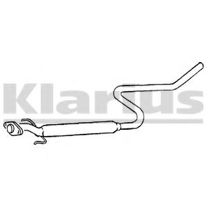 KLARIUS 260336 Средний глушитель выхлопных газов 